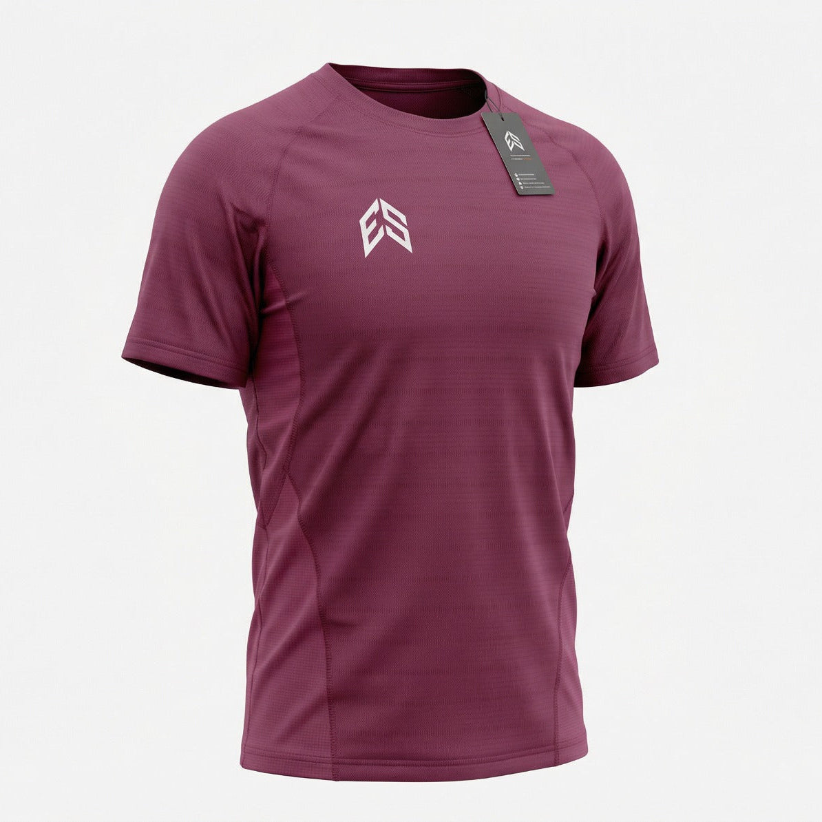 Hybrid Motion Tee - Maroon