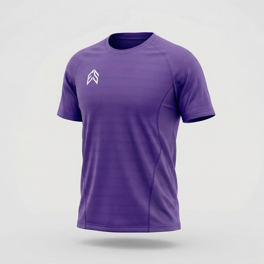 Hybrid Motion Tee - Dark Lavander