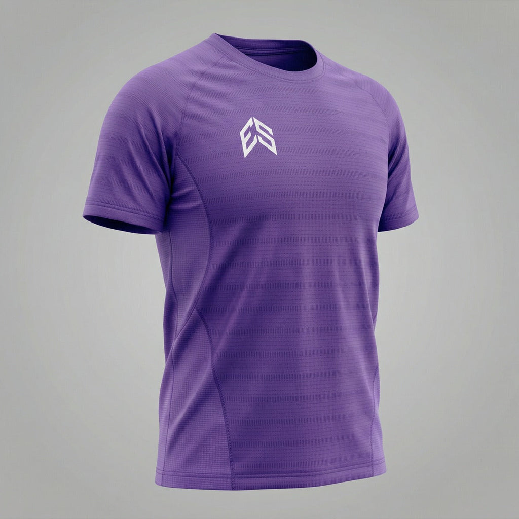 Hybrid Motion Tee - Dark Lavander