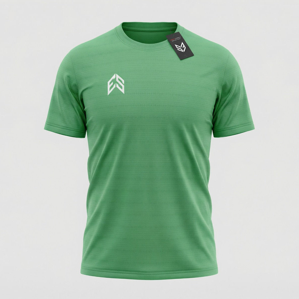 Active Jacquard Tee- Green