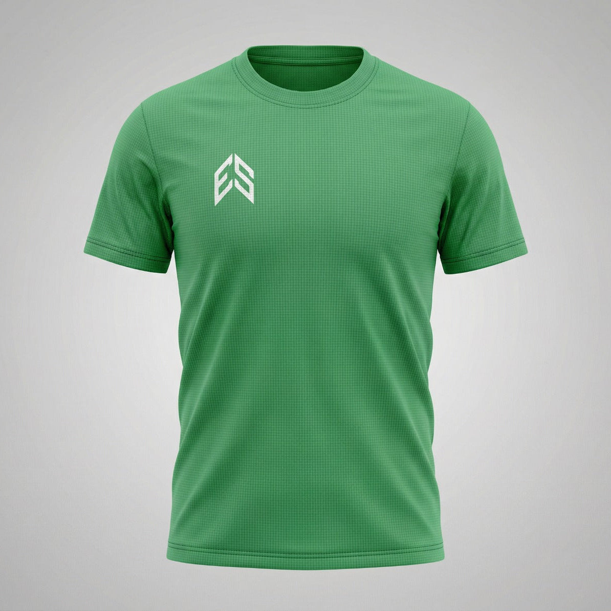 Micro Grid Tee - Green