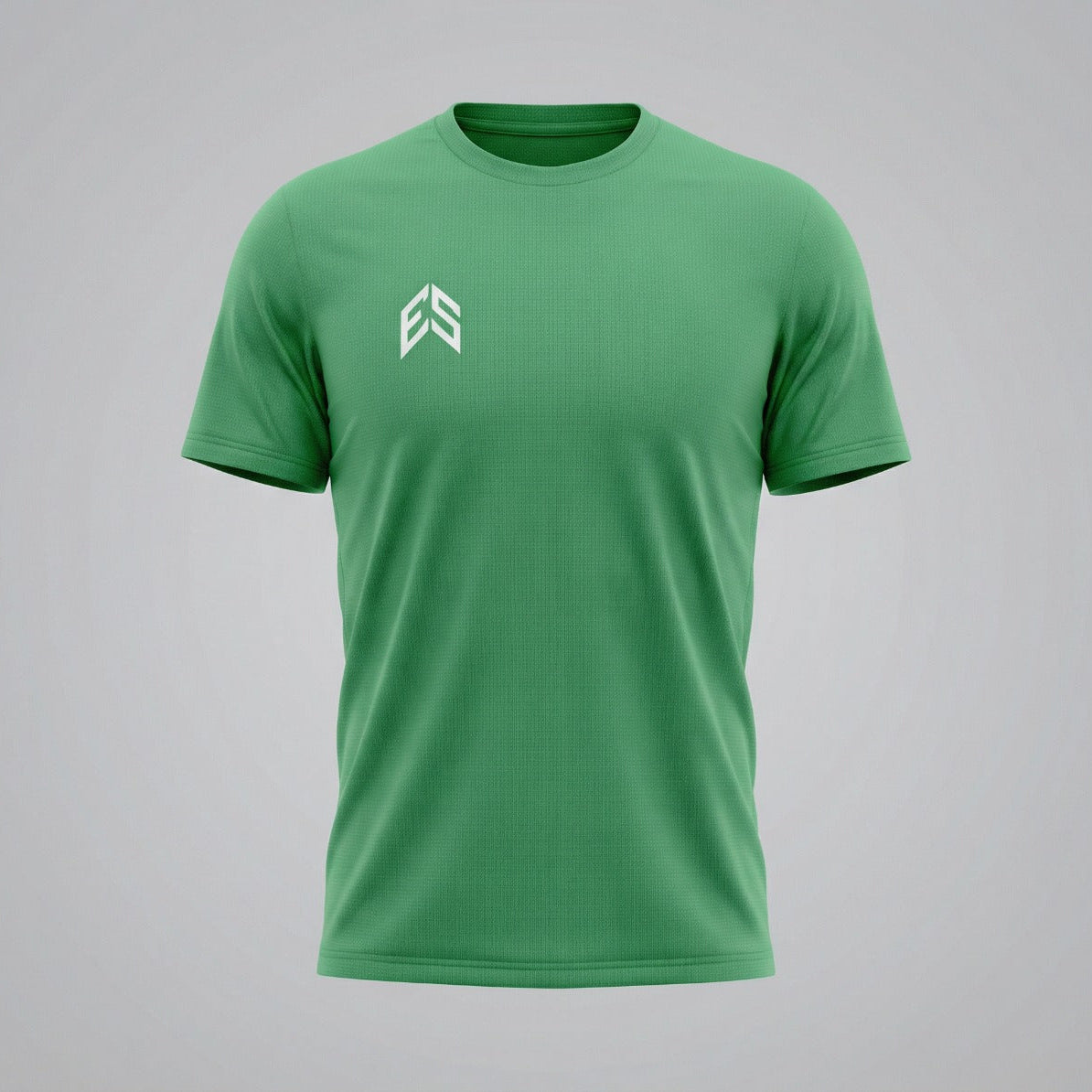 Micro Grid Tee - Green