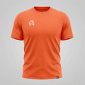 Micro Grid Tee - orange