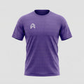 Active Jacquard Tee- Dark Lavender