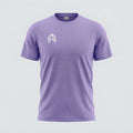 Micro Grid Tee - light lavender